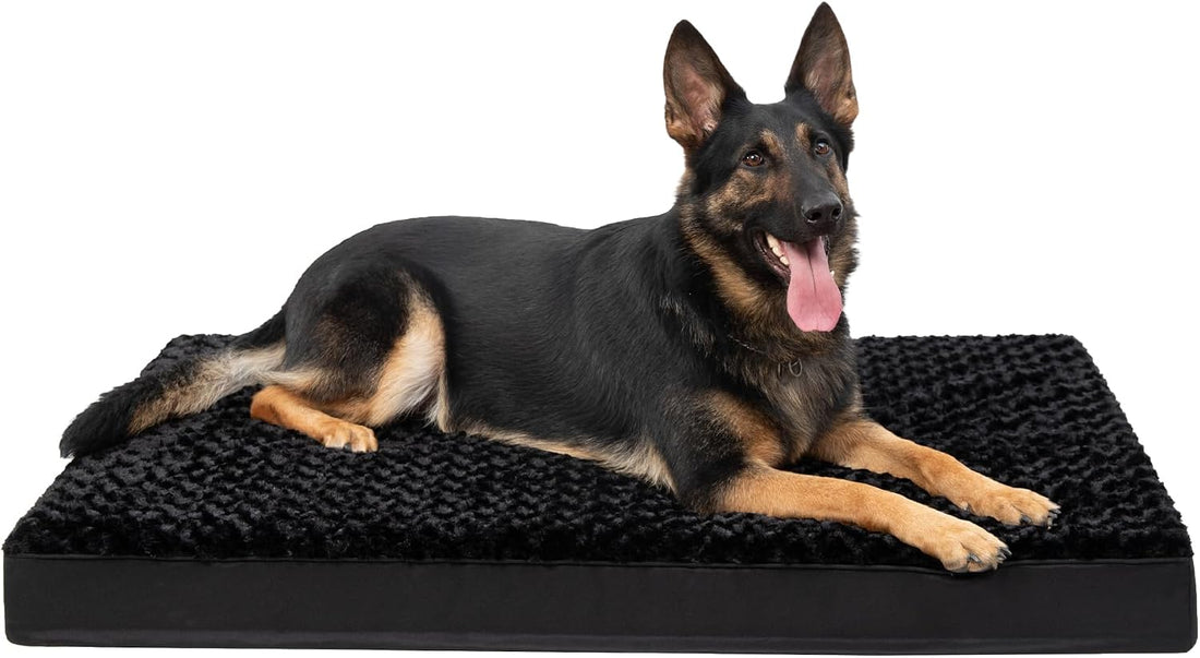 KSIIA Washable Dog Bed for Crate Waterproof for Medium Dogs,35x22