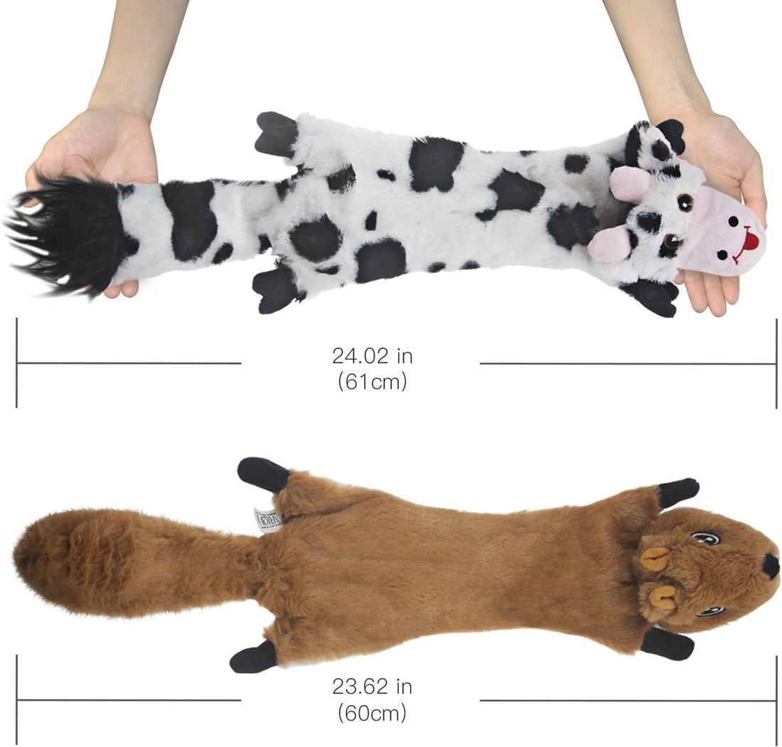 SHARLOVY Dog Squeaky Toys 5 Pack