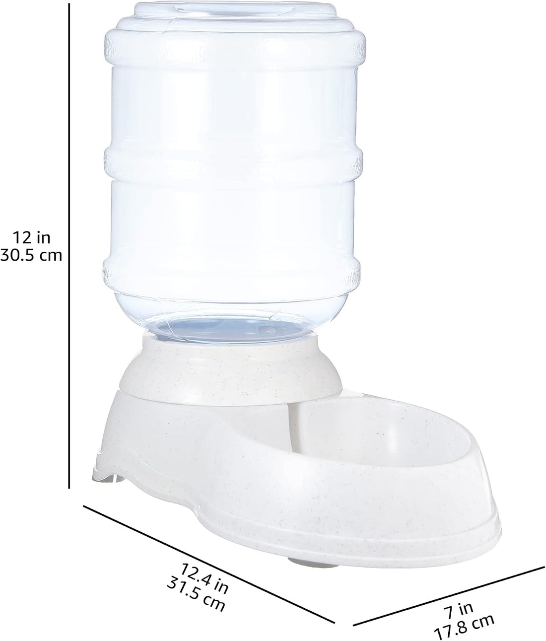 Gravity Pet Water Dispenser for Cat and Dog, Easy to Clean