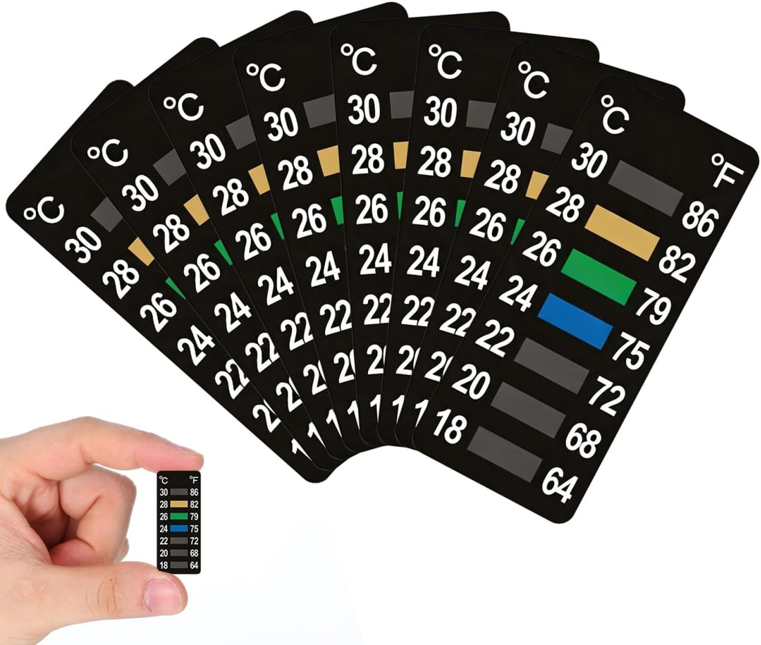 PRETYZOOM Fermentation Thermometer Strips Pet 8pcs