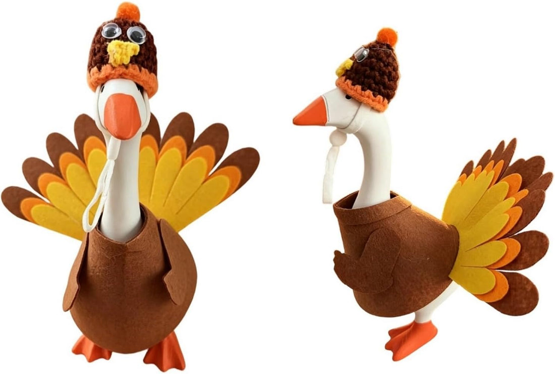7 Inch Desk Goose Outfits, Mini Christmas Tree Costume for Desktop
