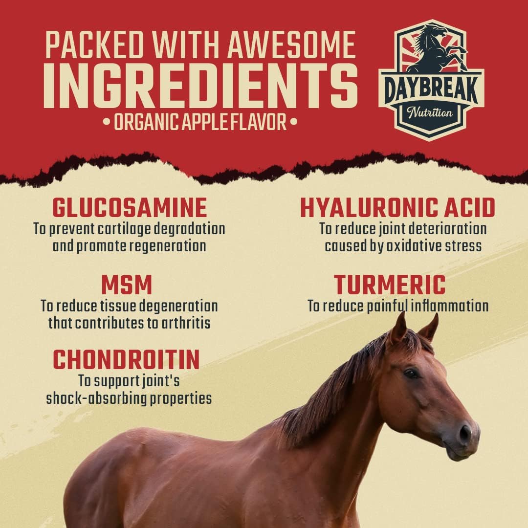 Daybreak Nutrition 8 in 1 Equine Joint Supplement, 964g (30 Servings)