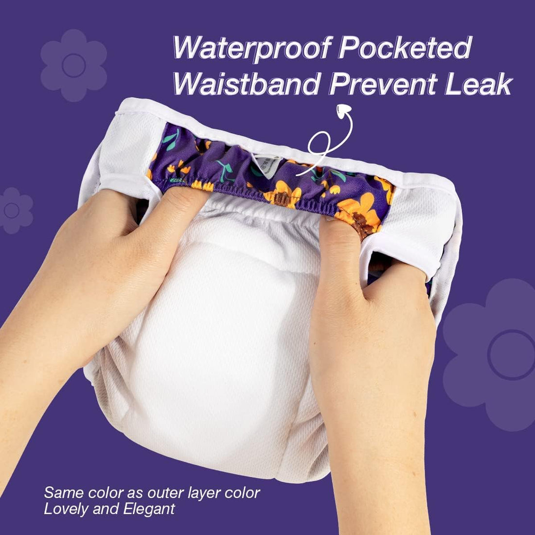 Pet Soft Washable Female Diapers Female Dog Diapers