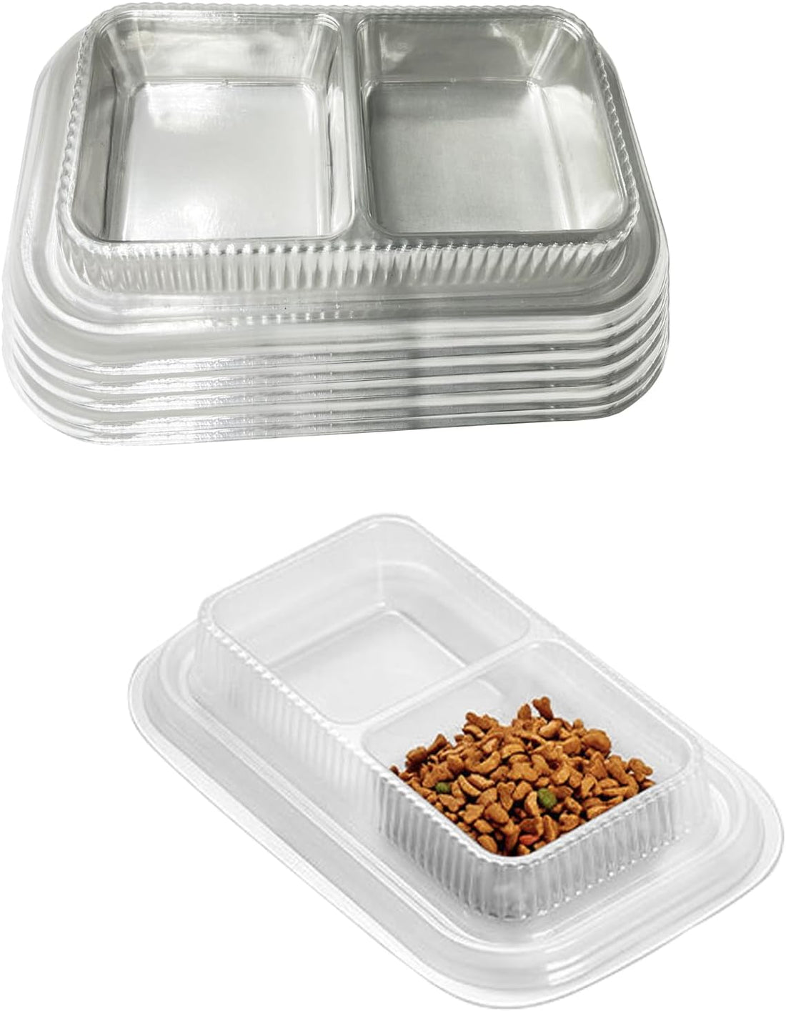 50PCS Disposable Pet Bowls – Anti-Ant Cat and Dog Food Bowls
