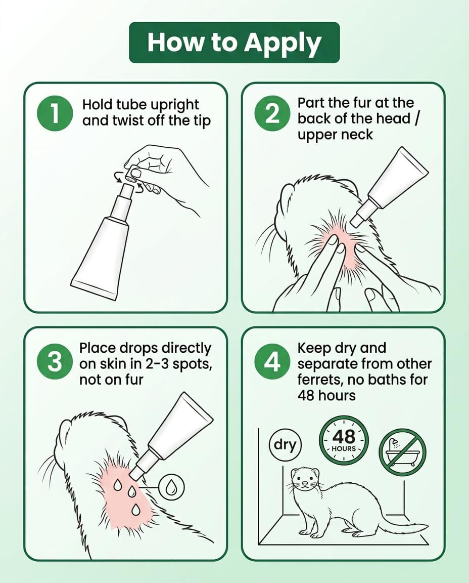 Natural Ferret Flea & Tick Topical Care
