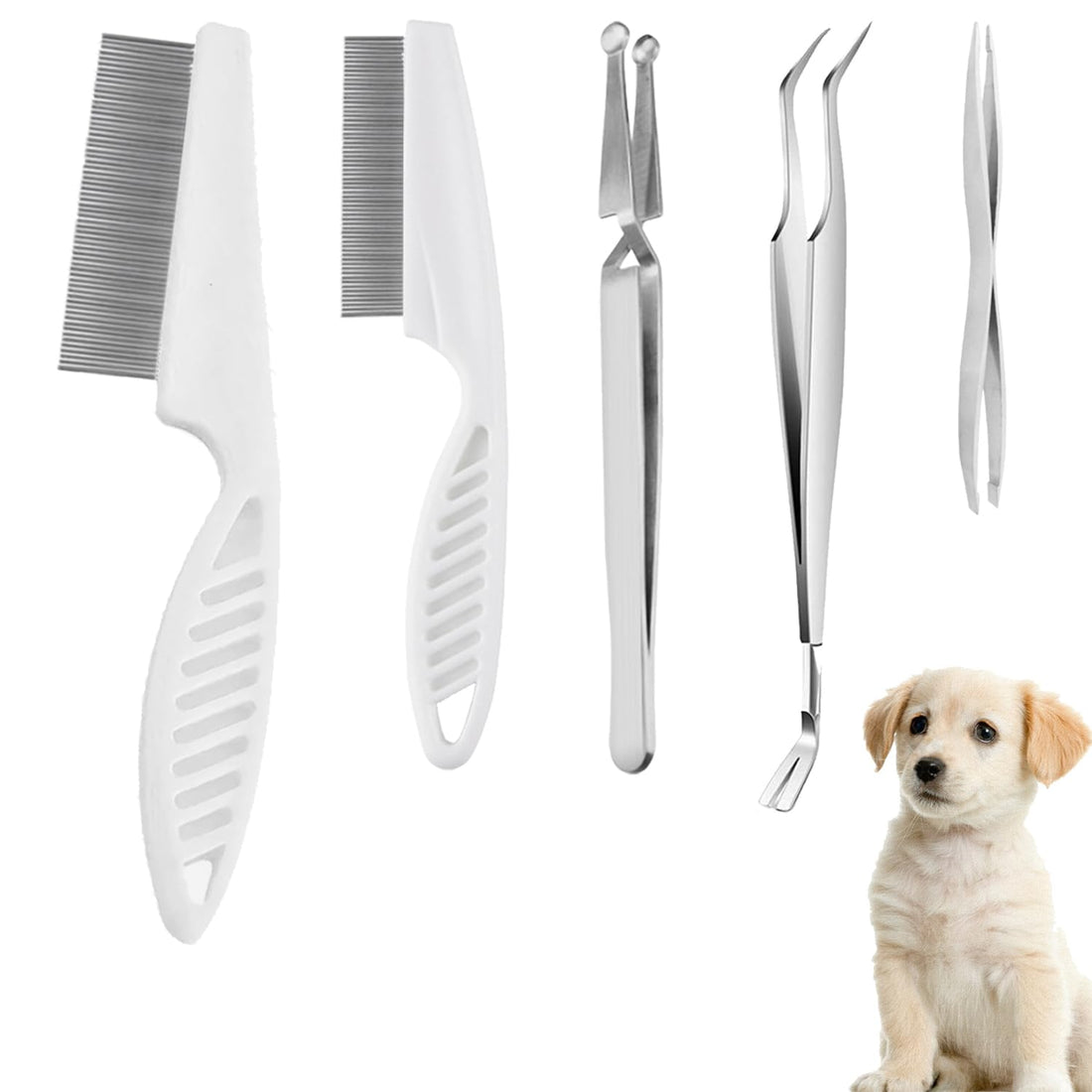 VEINARDYL 6 pcs Tick Removal Tool kit for Pets