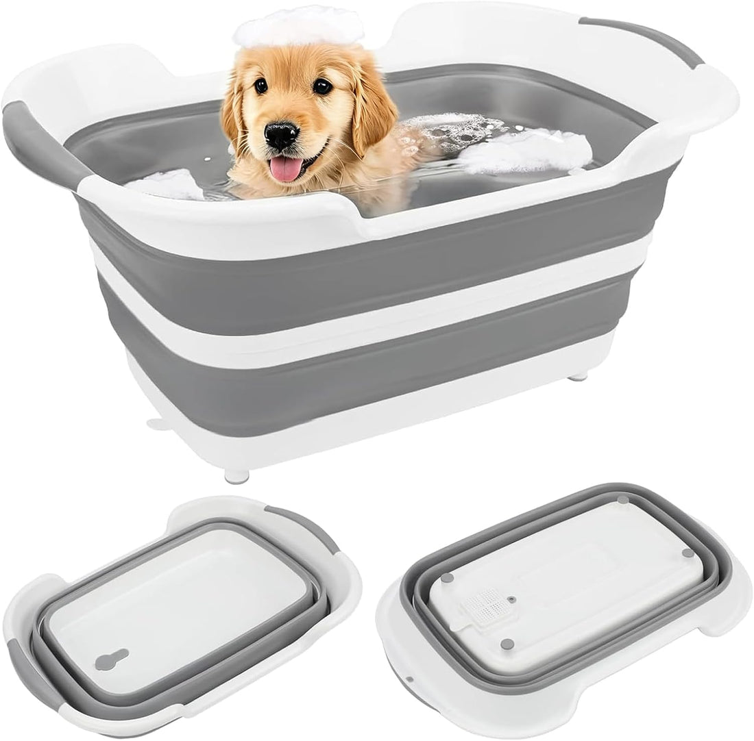 7.1 Gal/27L Multipurpose Collapsible Dog Bathtub