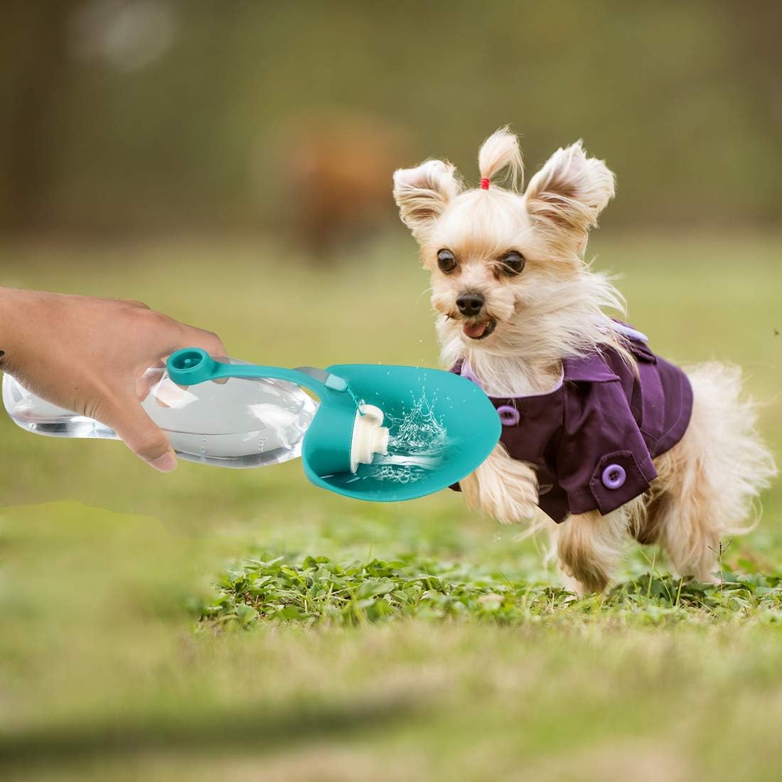 TIOVERY Dog Water Bottle for Walking