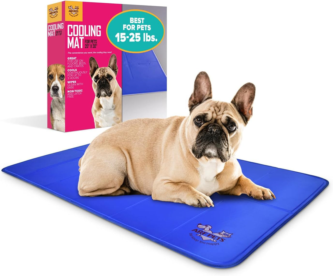 Arf Pets Dog Cooling Mat - Solid Gel Self-Cool Pad