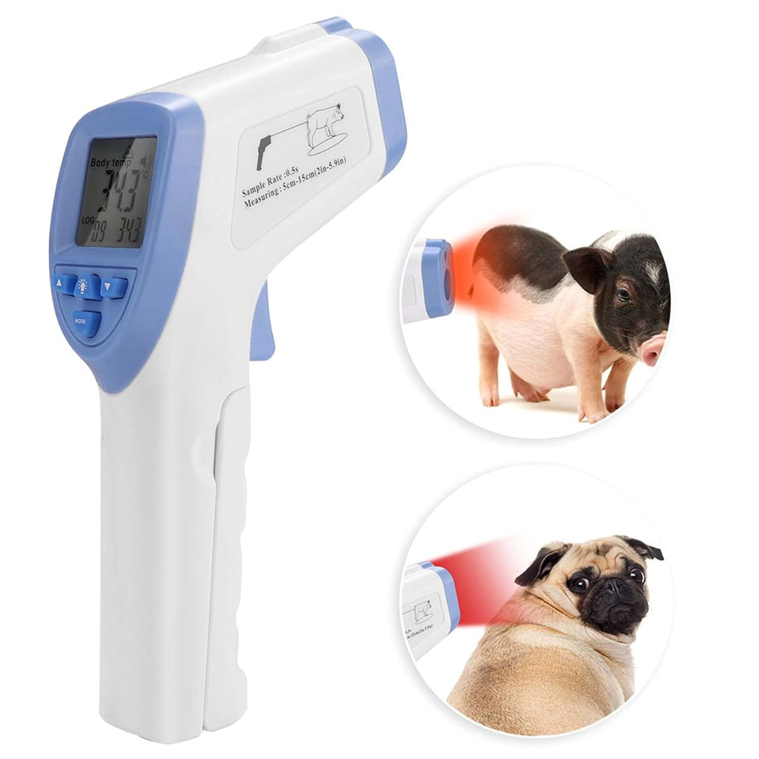 Veterinary Thermometer, Fast Digital 0.1° Accuracy Veterinary