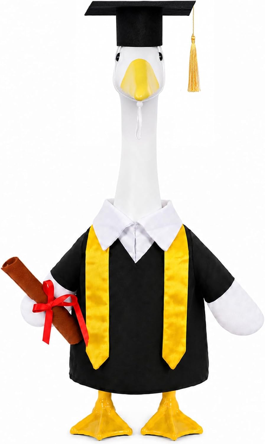 Pumpkin Wizard Porch Goose Outfit for 23" Halloween
