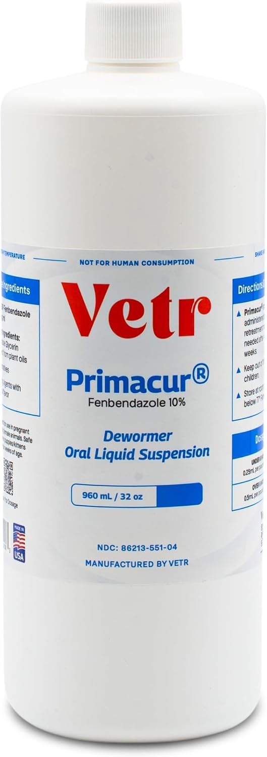 vetr Primacur Broad-Spectrum Oral Suspension Support Formula 10% Oral