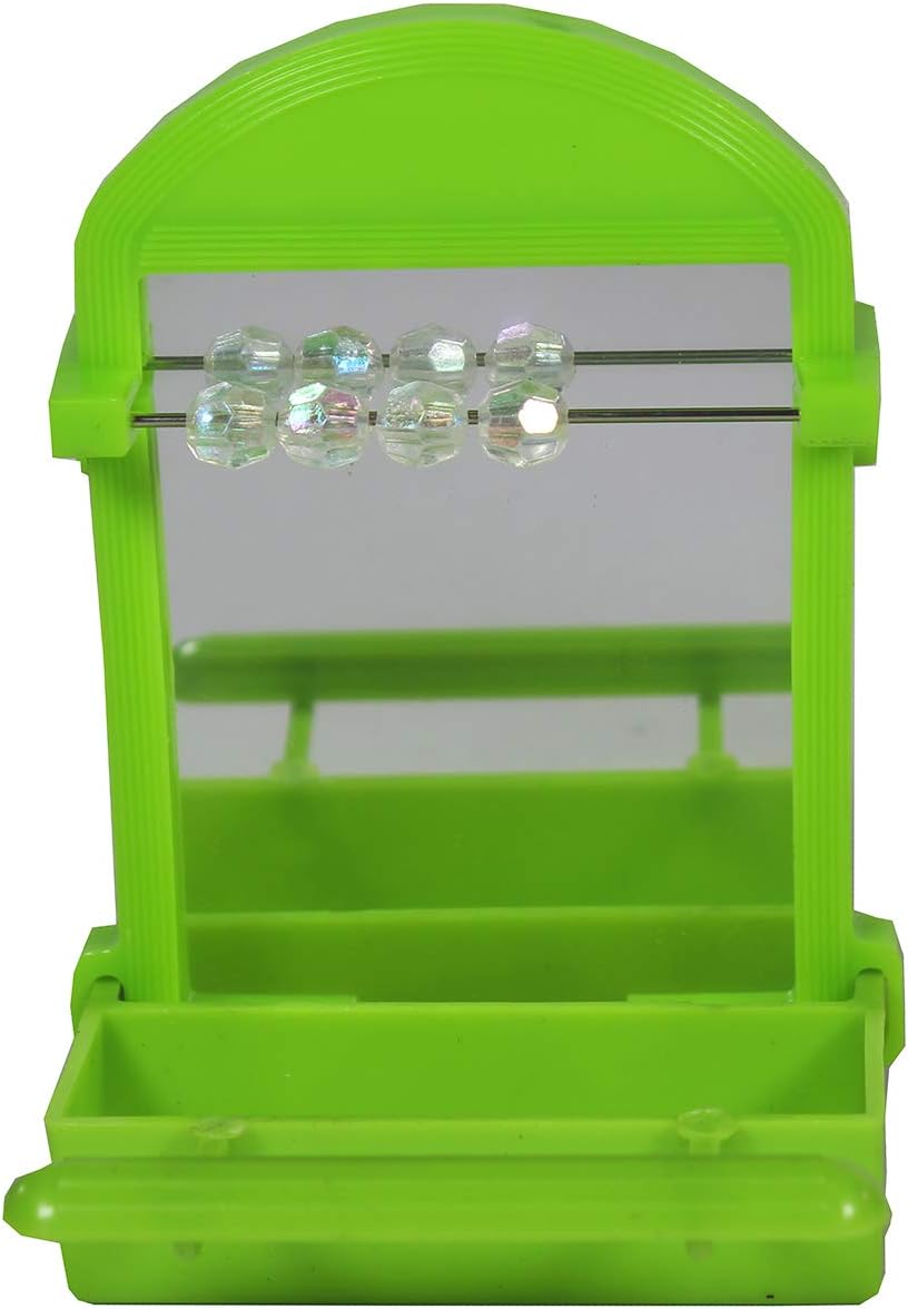Penn-Plax Bird Bath with Mirror -Engaging Cage Accessory 5.75