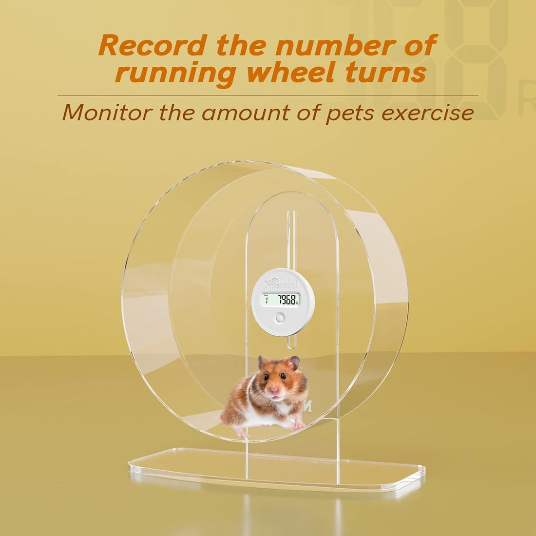 Niteangel Accurately Hamster Wheel Pedometer