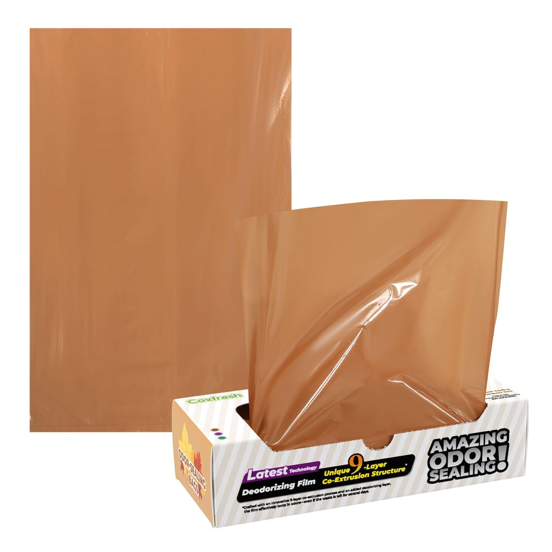 Covfresh Odor-Sealing Cat Poop Bags XS, 220 Count