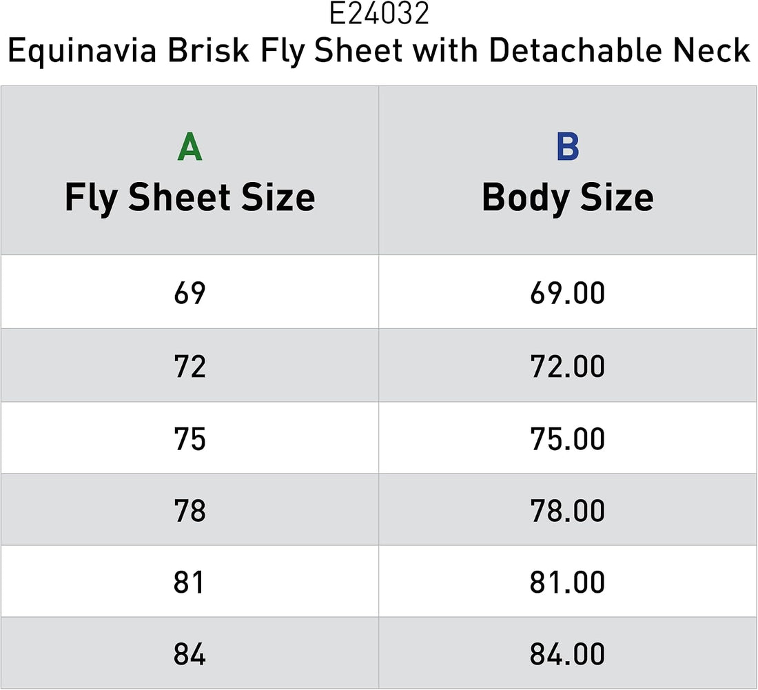Equinavia Brisk Mesh Horse Fly Sheet with Neck Coverage, UV Protection