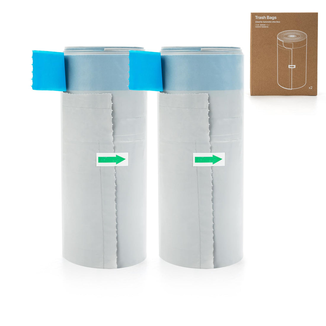 Neakasa Replaced Waste Bags-2 Rolls