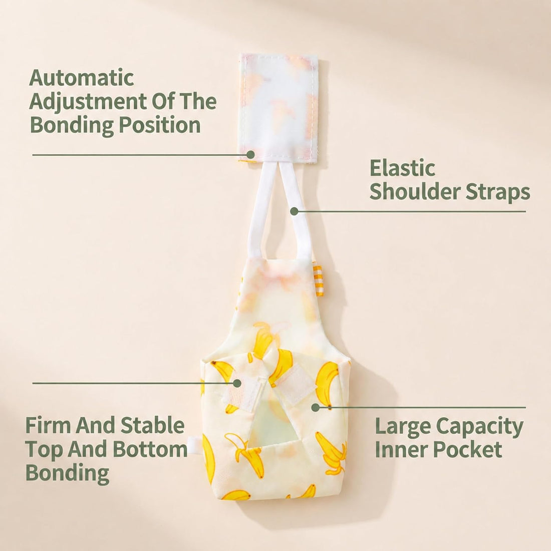 Bird Diaper with Waterproof Inner & Diapers Replacement