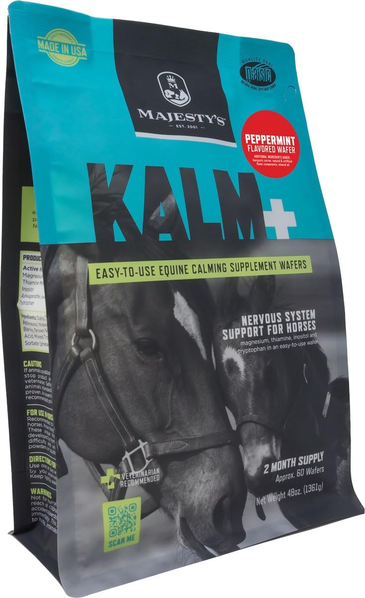 Majesty's KALM+ Wafers- Horse/Equine Balanced Behavior and Normal
