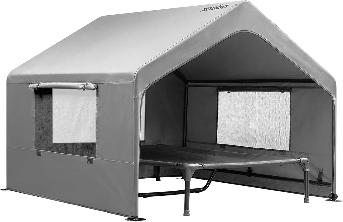 Zooba Extra Large Dog Shade with Elevated Bed
