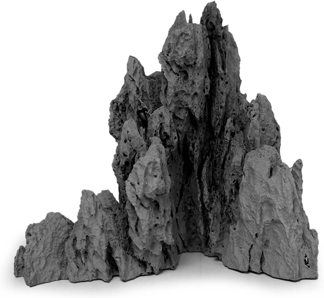 FZONE Aquarium Rocks Aquascaping, Resin Seiryu Rock for Aquascaping