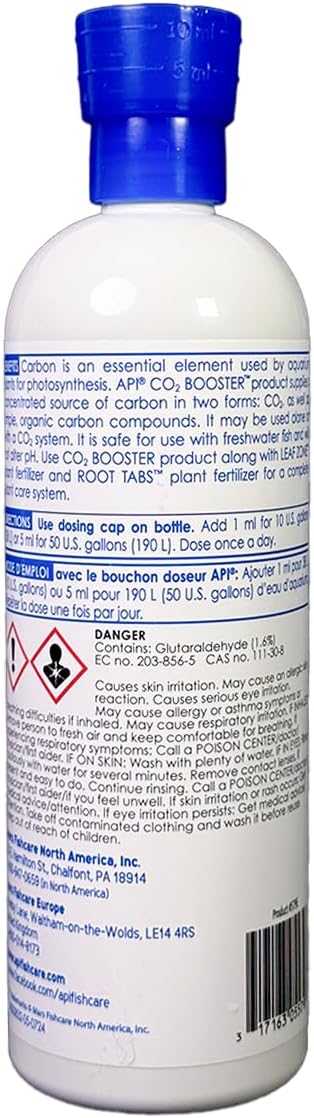 API Co2 Booster Freshwater Aquarium Plant Treatment 16 oz Bottle