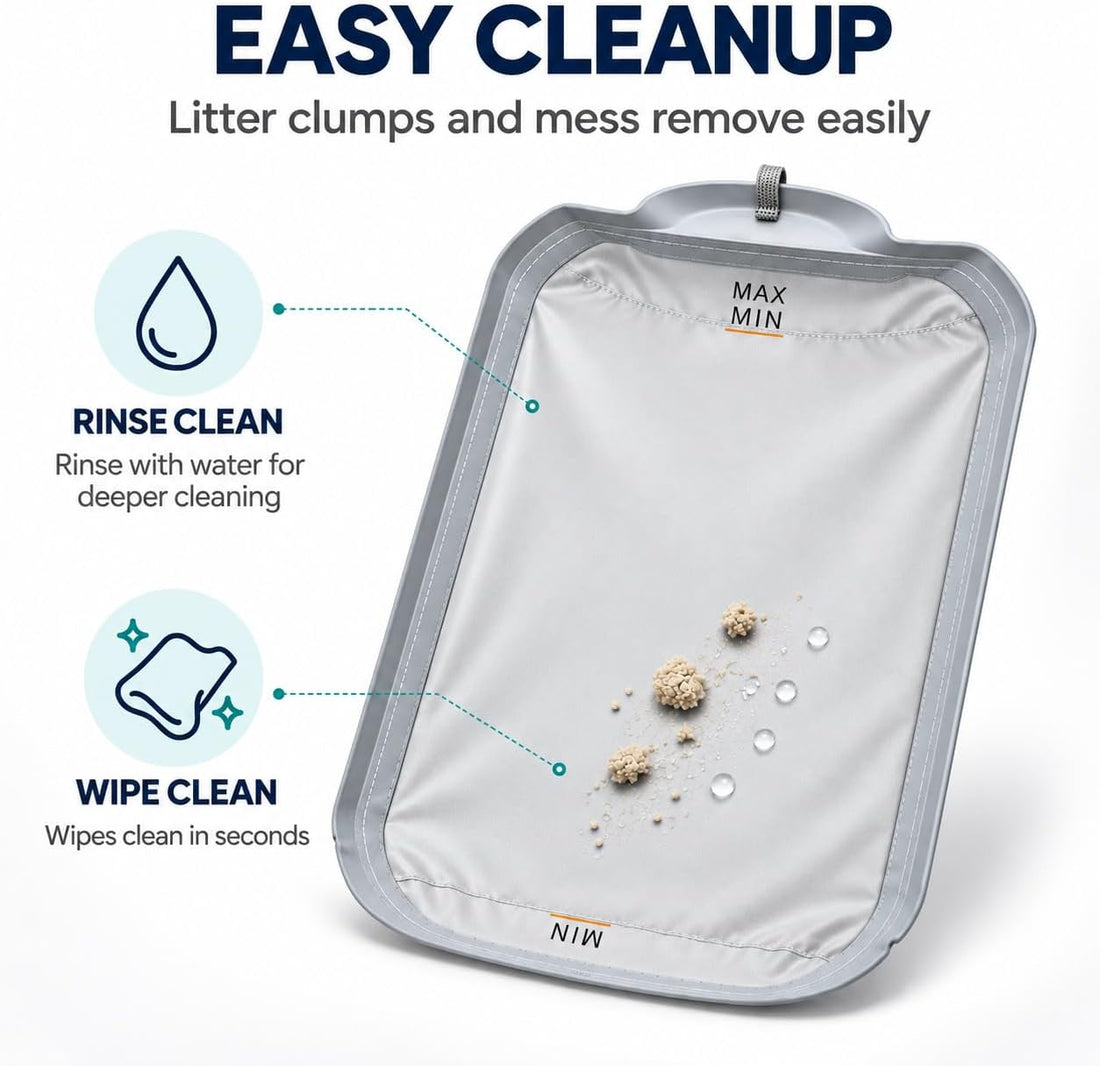Waterproof Liner Pad for Self-Cleaning Cat Litter Boxes