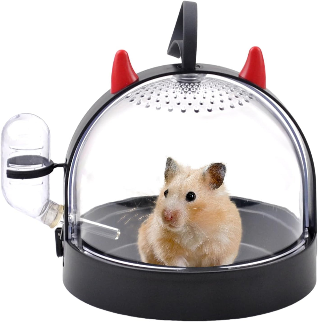 Hamster Carrier Cage Portable Cages Small Animals Carry Travel Case