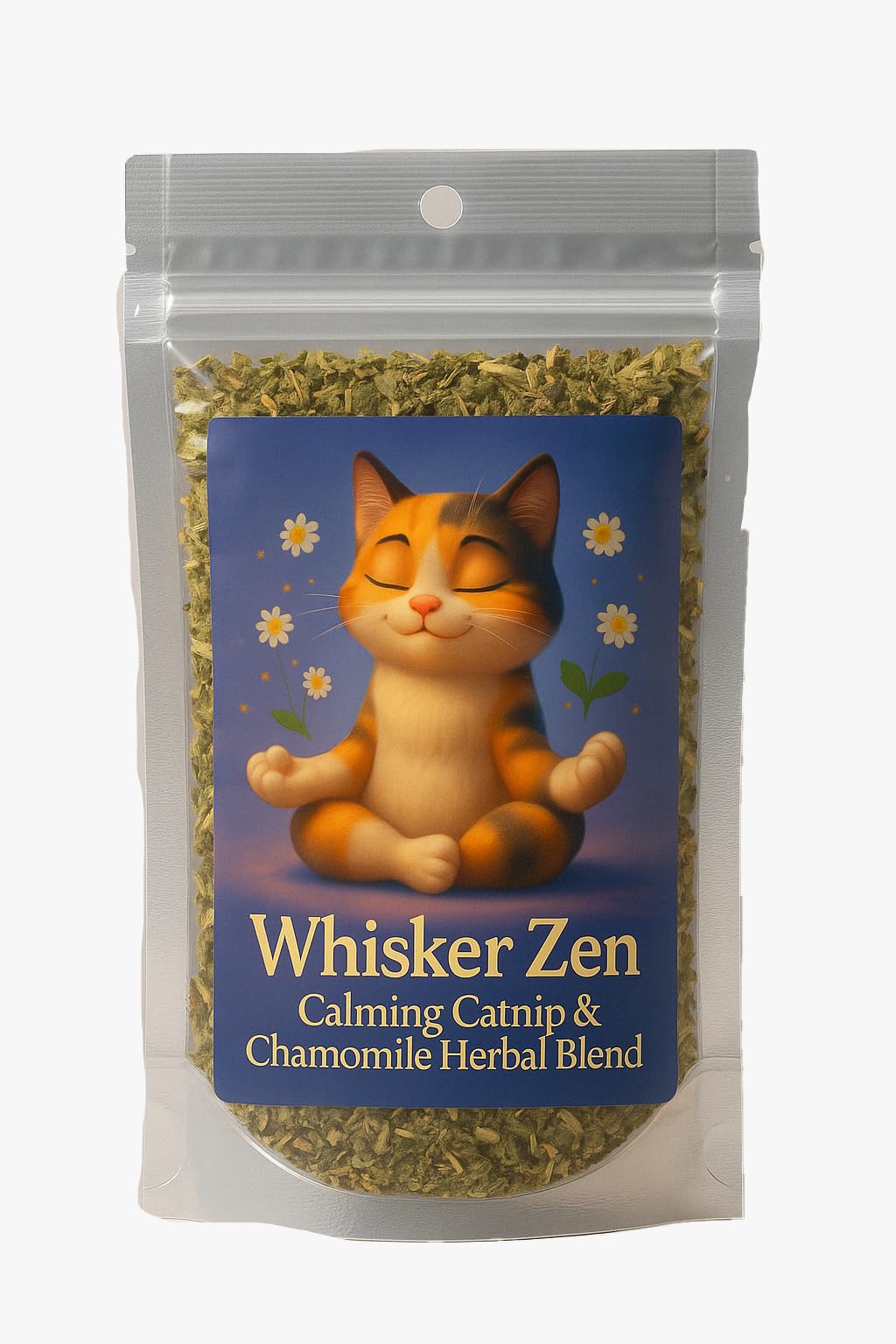 DesertUSA Whisker Zen Natural Catnip and Chamomile Blend for Cats