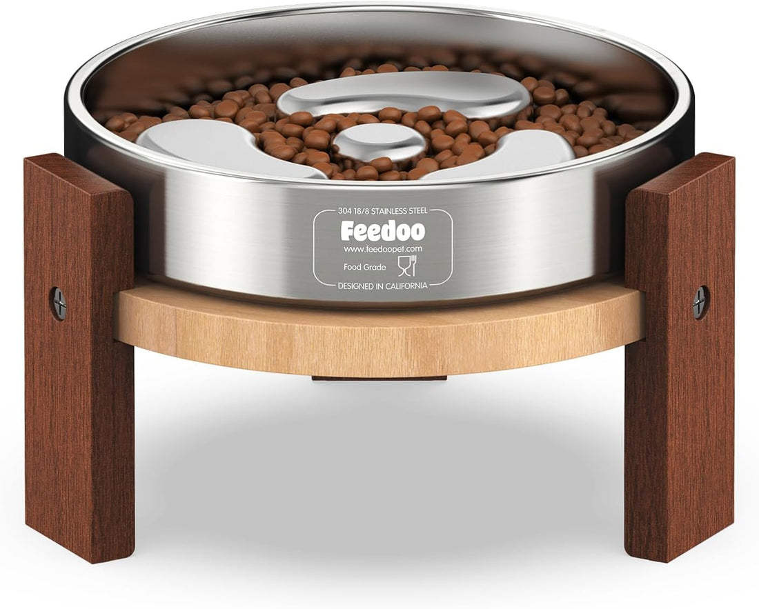 Feedoo Elevated Dog Bowl Stand, 7'' Height Raised Stand for Large Dogs
