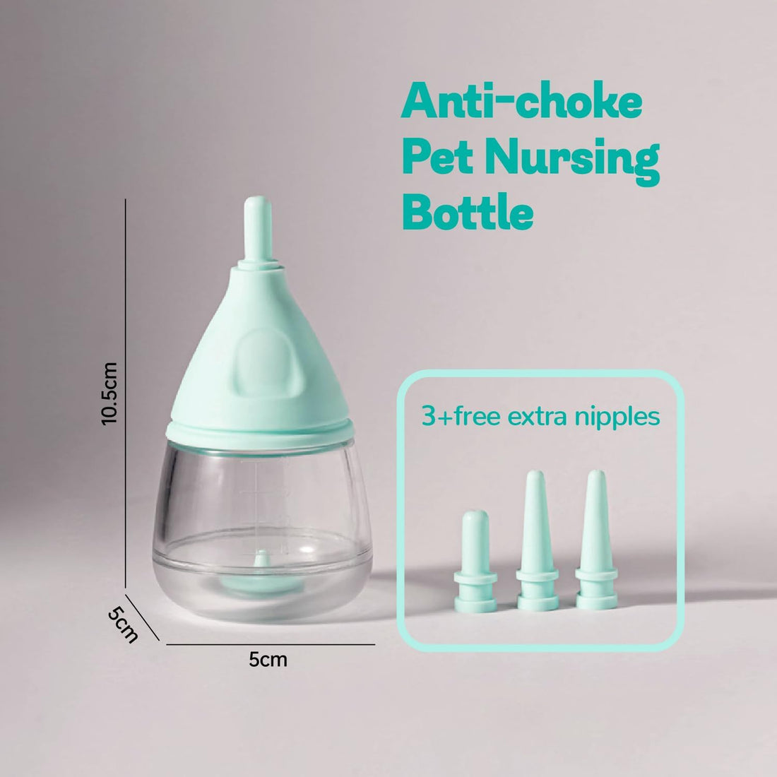 RockTech Ergonomic Kitten Bottle Feeding kit