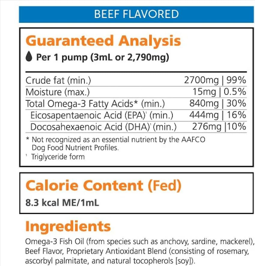 Omega Canine, Omega Oil, 16.9 fl oz, Beef Flavored
