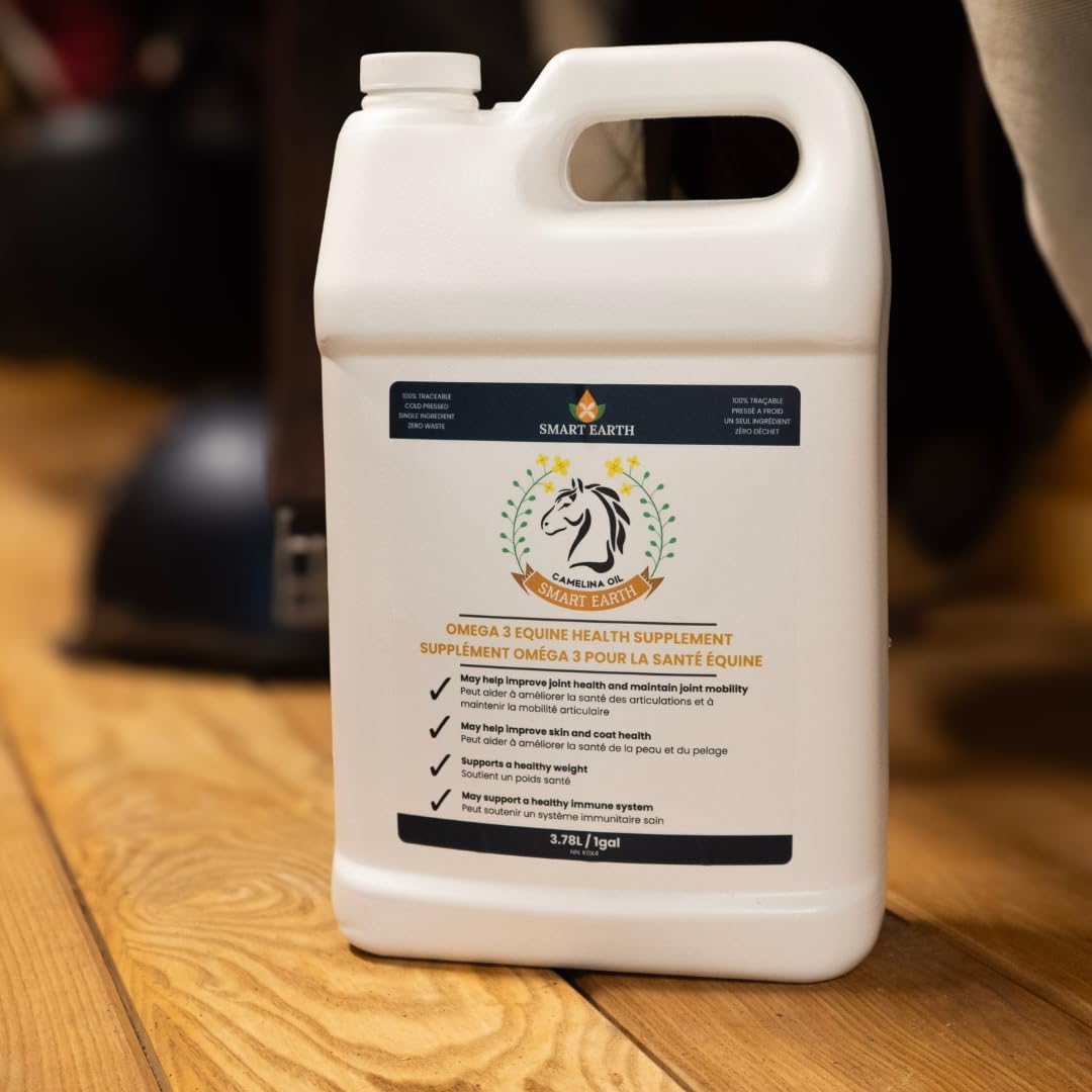 100% Pure Camelina Oil for Horses