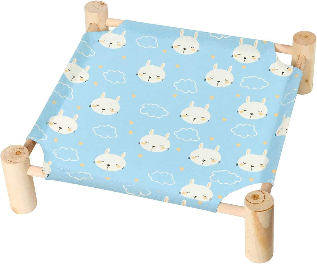 Patas Lague Cat Hammock Bed Small Eleveted Dog Bed 19x19 in