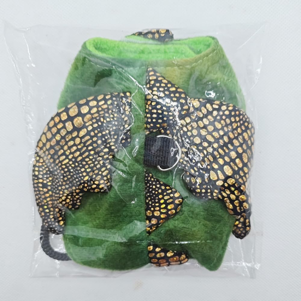 Bearded Dragon Harness and Leash Adjustable Soft Halloween Costume