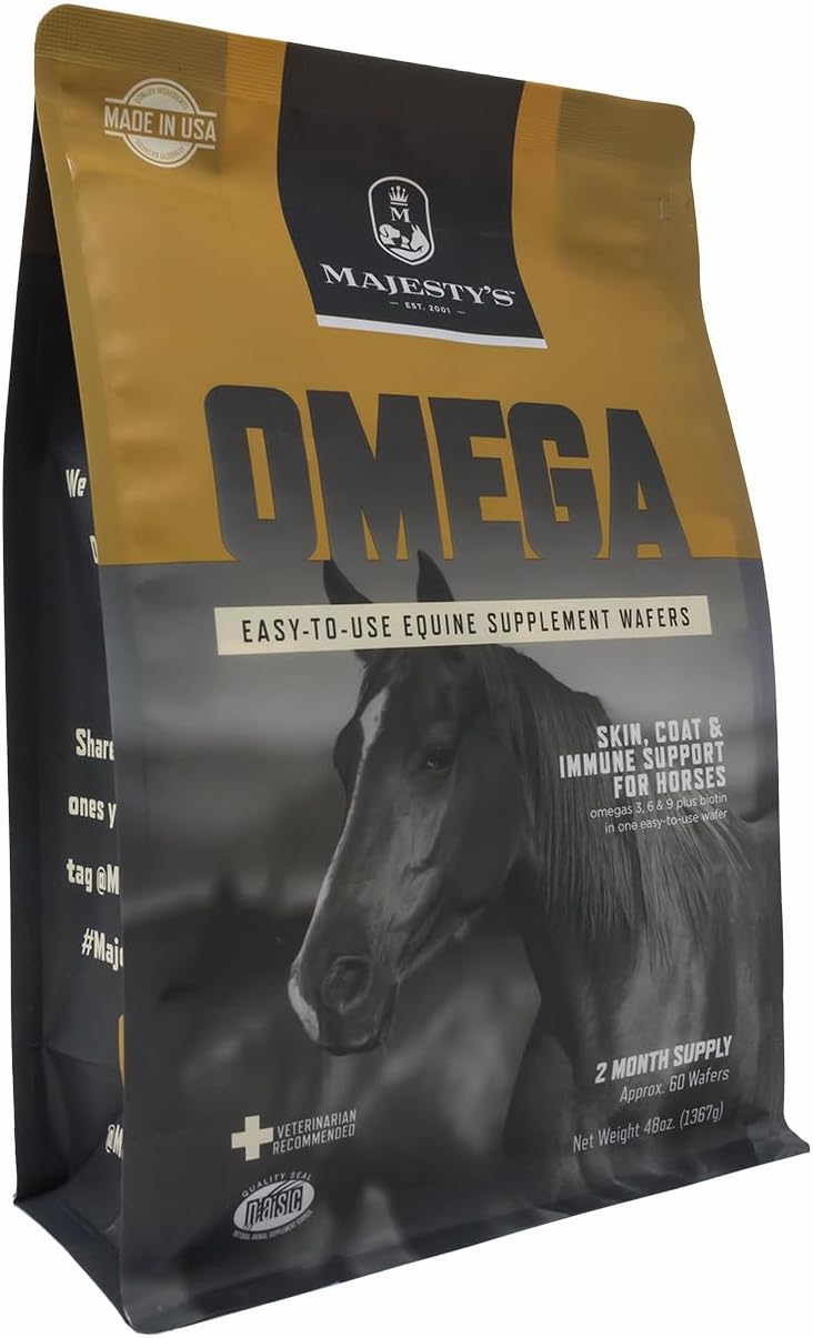 Majesty's Omega Wafers - Superior Horse / Equine Skin, Coat