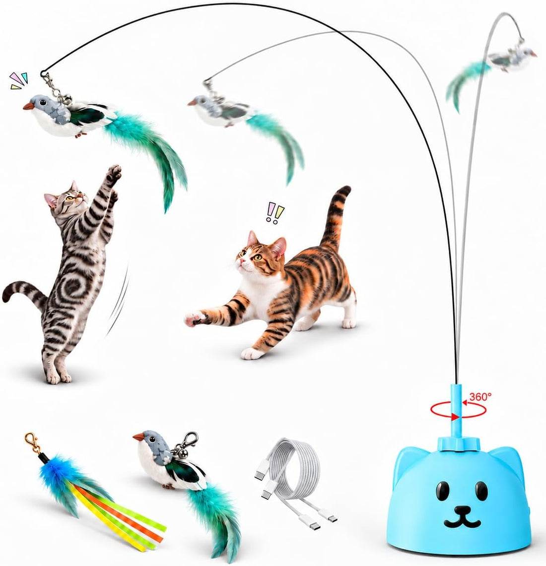 Interactive Cat Toys for Indoor Cats