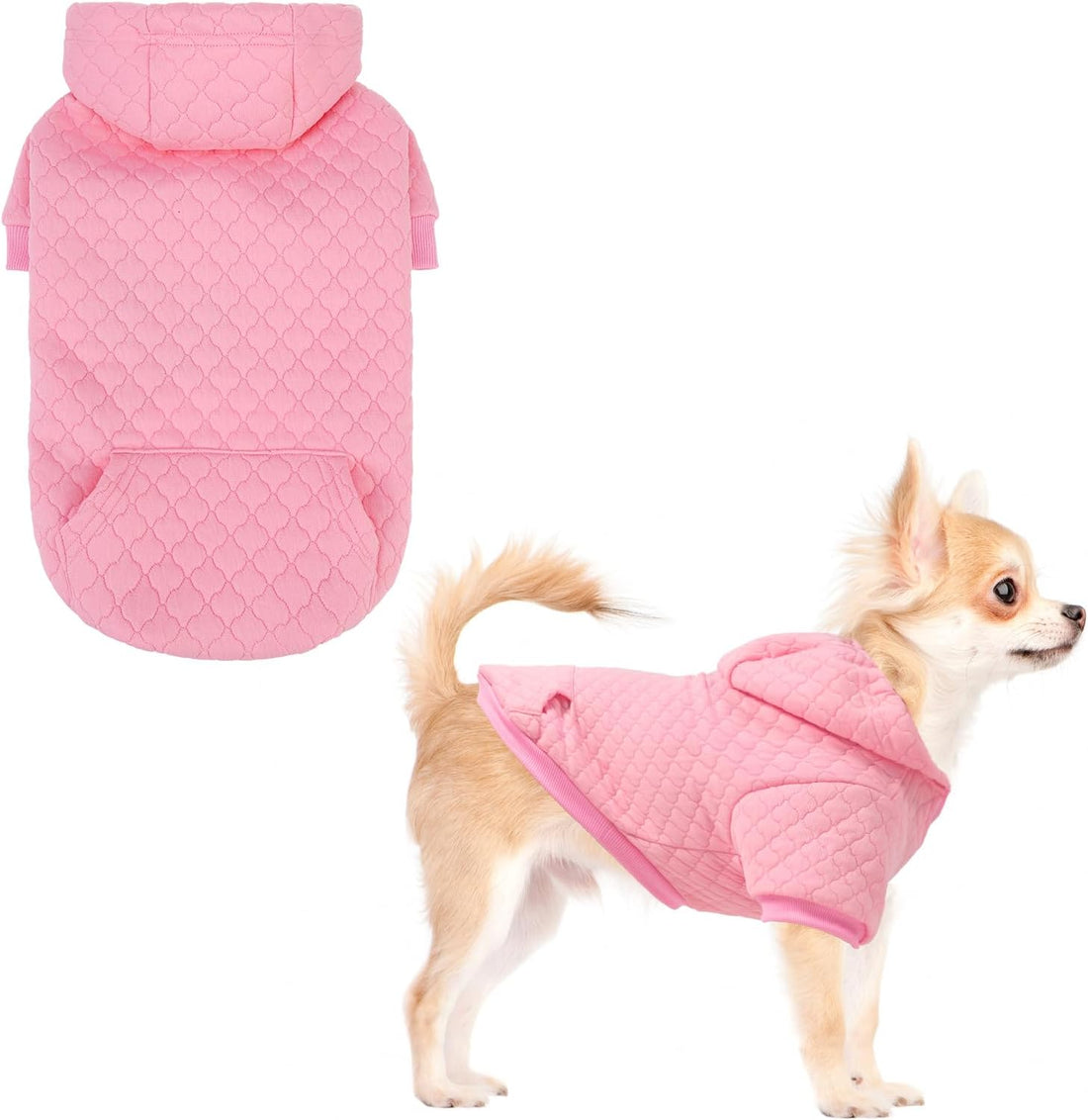 KOOLTAIL Halloween Dog Hoodie Sweatshirt, Pumpkin Pet Costume Outfit