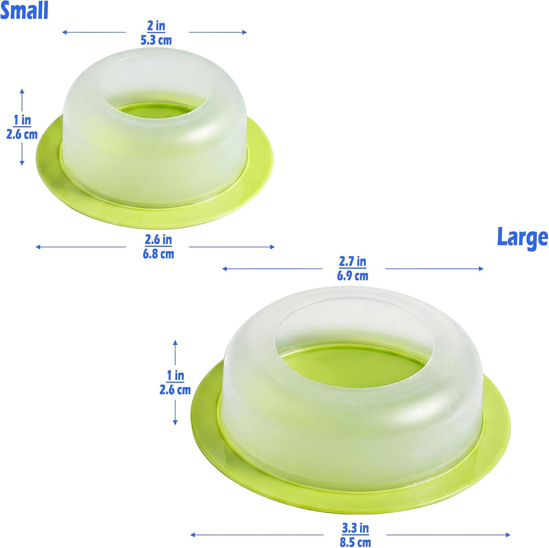 BETTERDAY Reptile Food Dish, Anti-Escape Feeder Bowl, Large 1-Pack