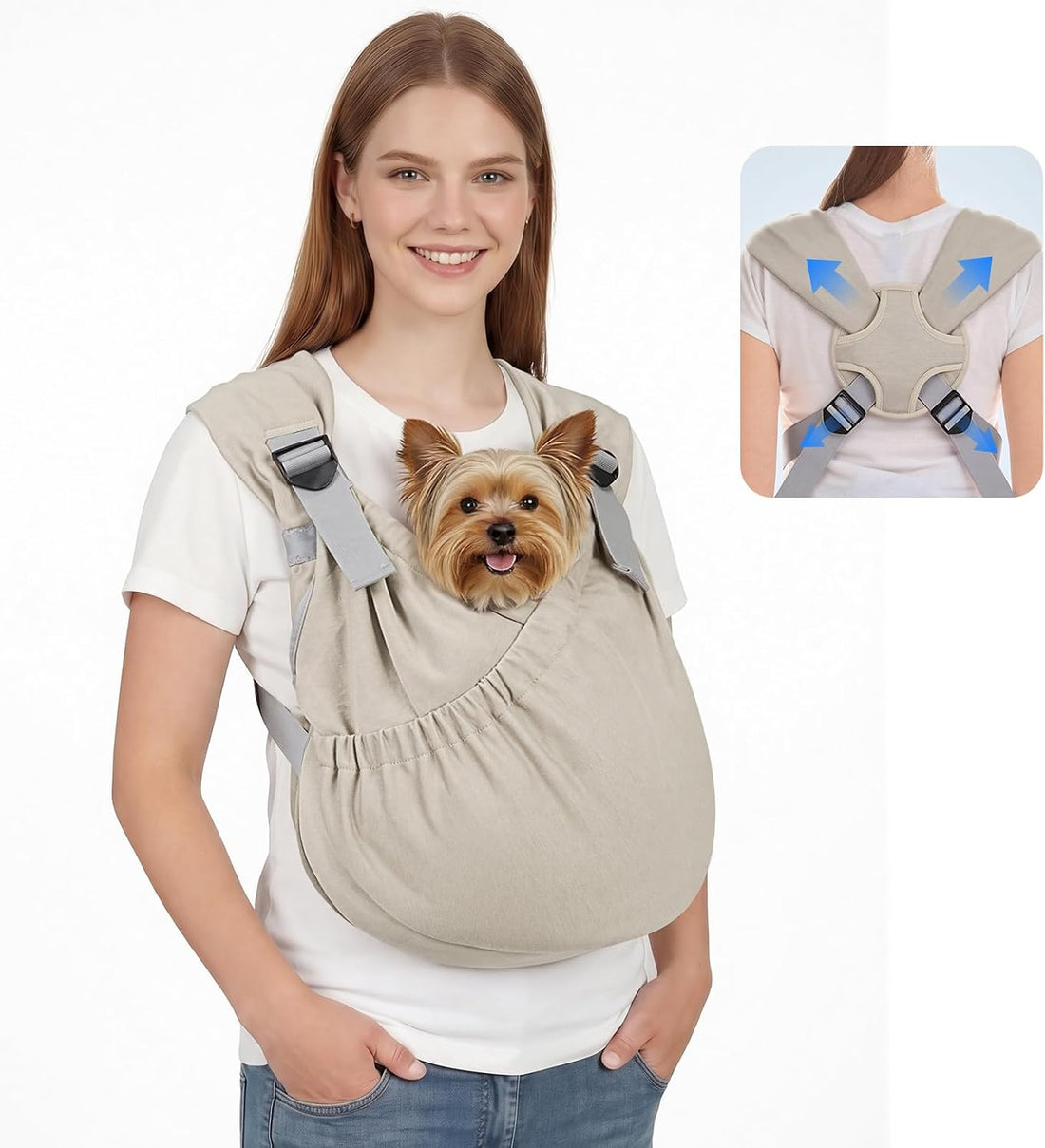 Supet Dog Sling Carrier for Pets