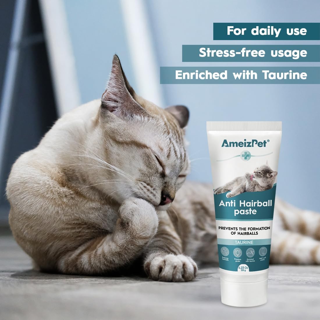 AmeizPet Hairball Remedy for Cats