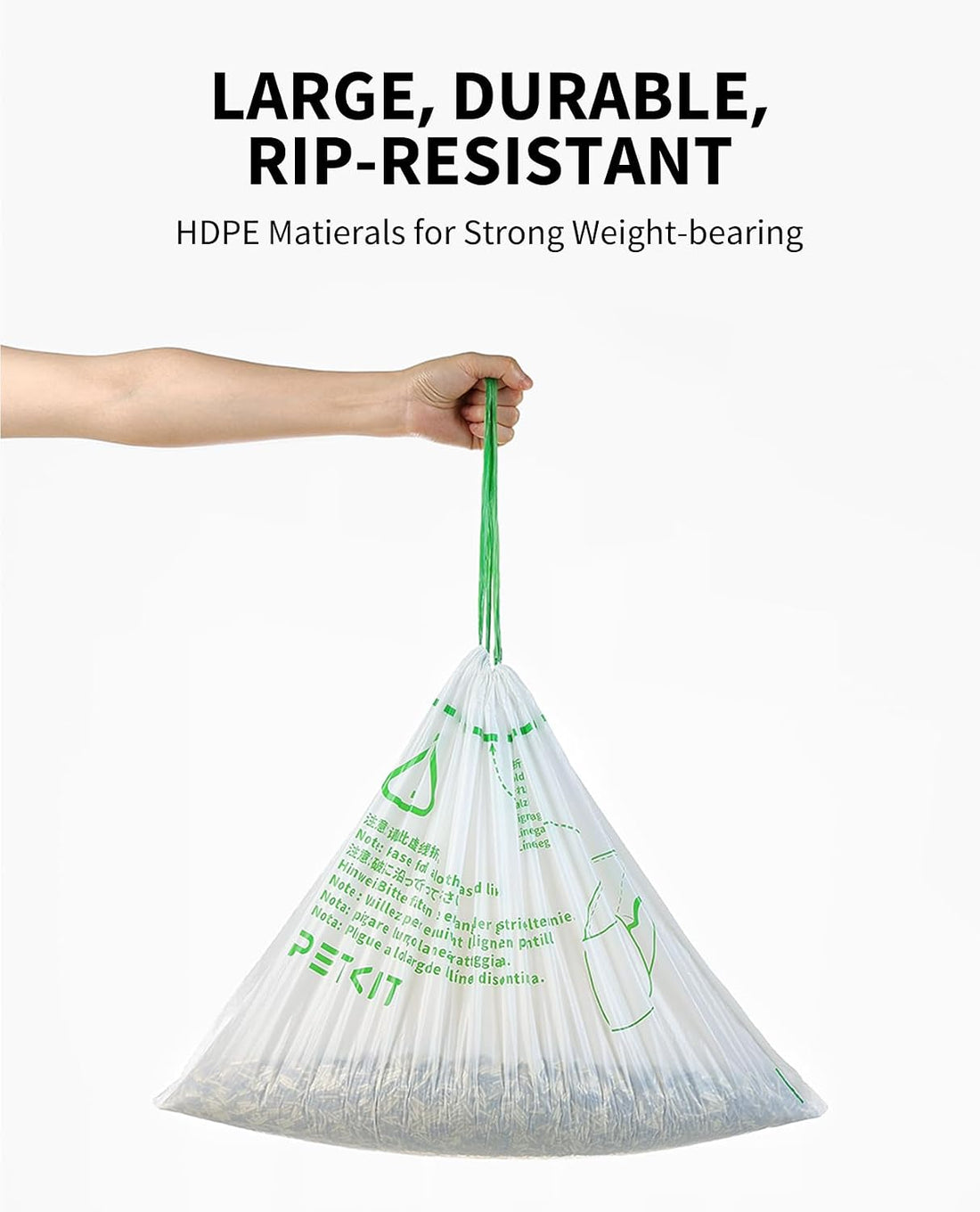 PETKIT Replacement Trash Bag Waste Bag for PuraMax 2/PUROBOT Max Pro