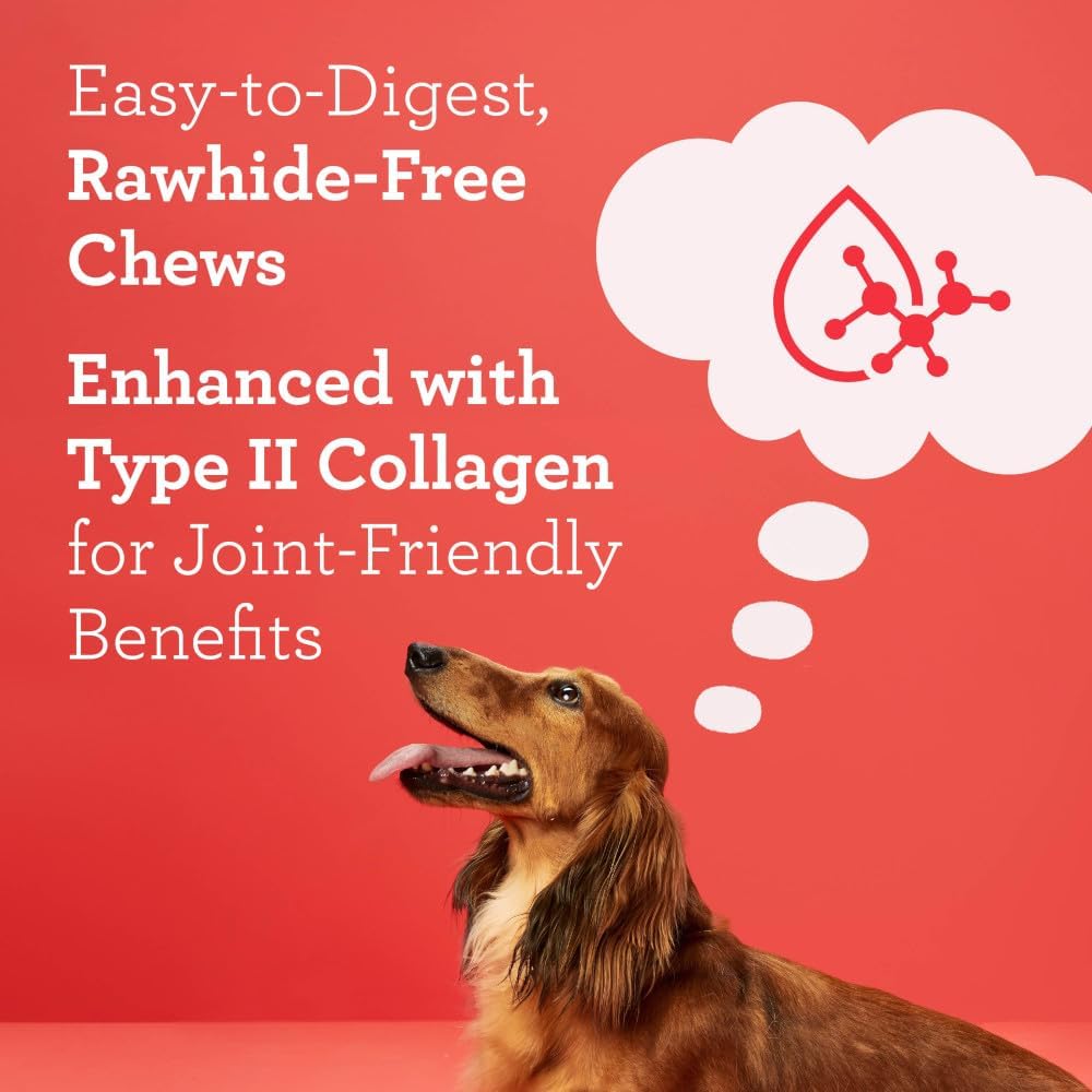 DreamBone CollaYUMS Twists Plus Collagen Rawhide-Free Dog Treats