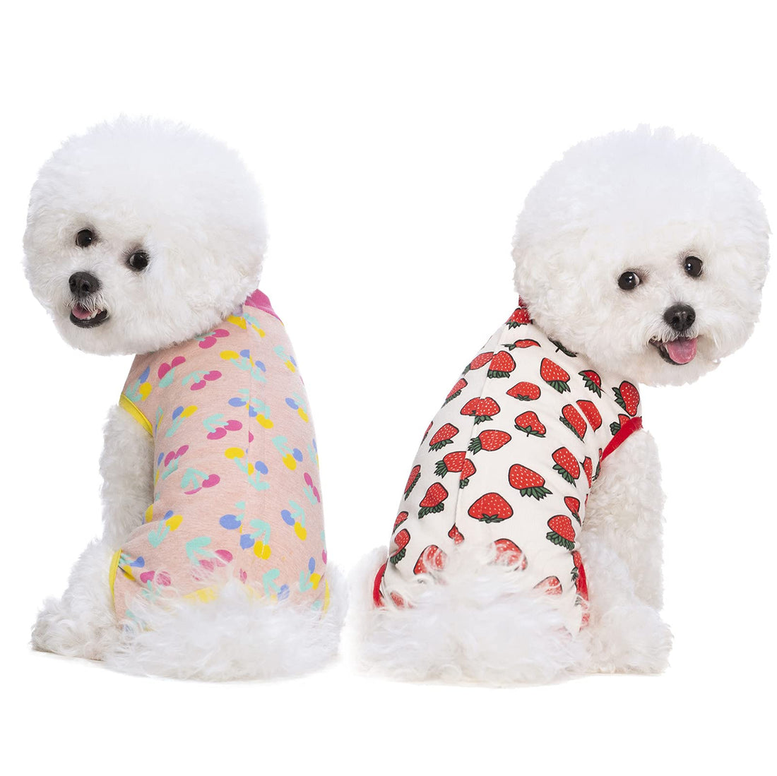Miaododo 2 Packs Pet Dog Recovery Onesie Suit for Dogs Cats After