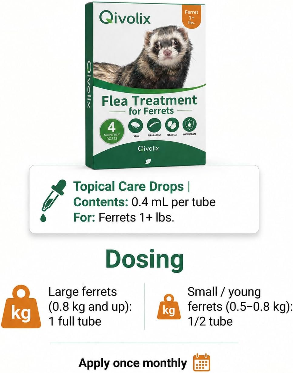 Natural Ferret Flea & Tick Topical Care