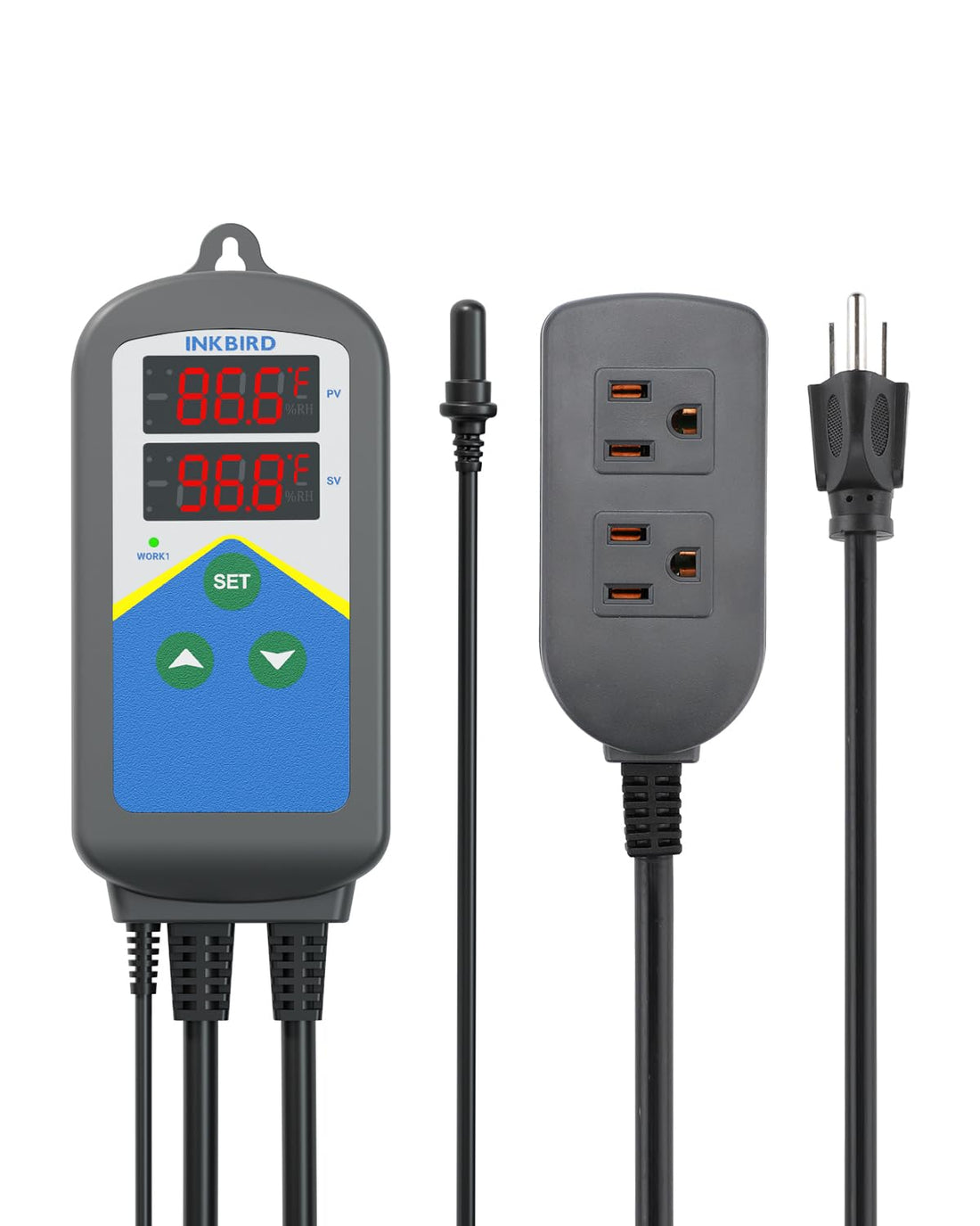 Inkbird Digital Outlet Heat Temperature Controller with Day Night