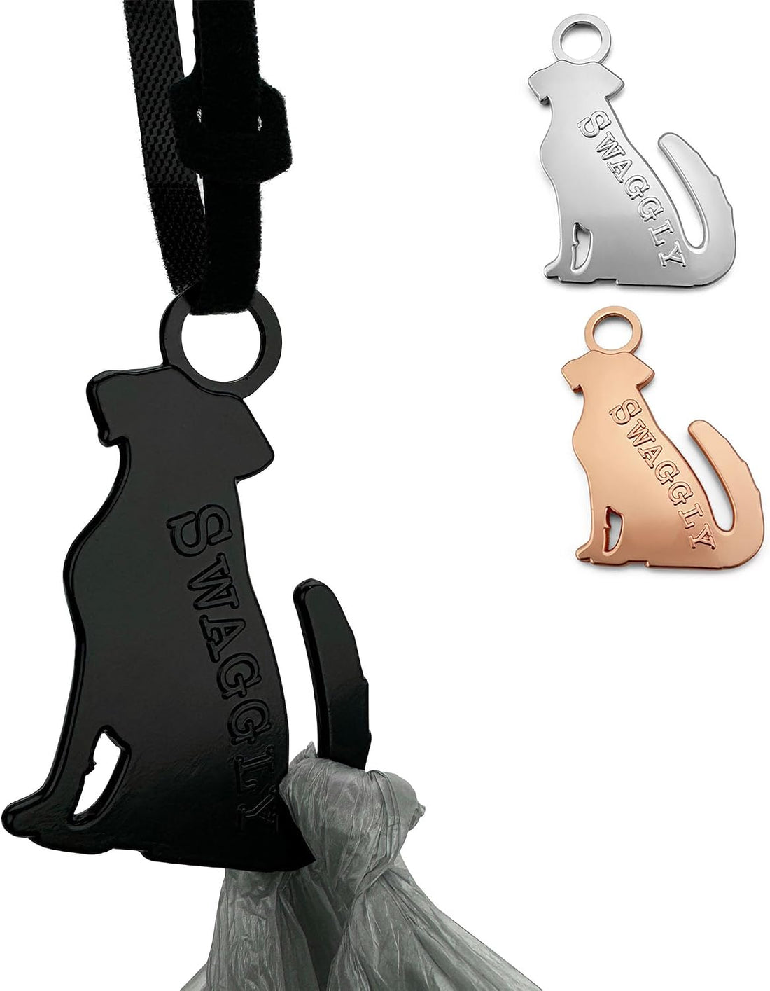 Cute Dog Poop Bag Holder for Leash