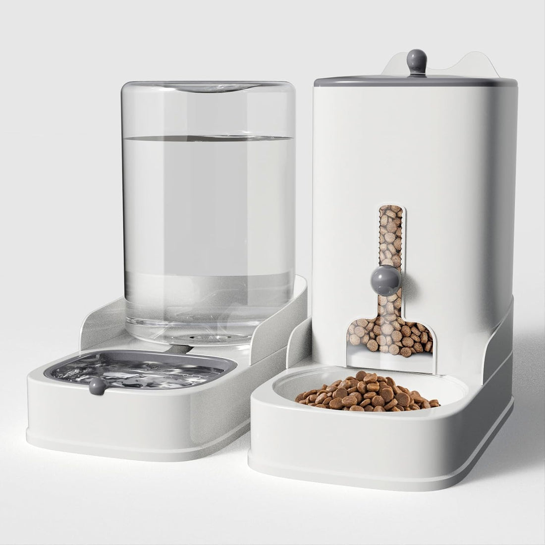 Gravity cat Feeder by Petmagic is a 3.6L Large-Capacity cat Food