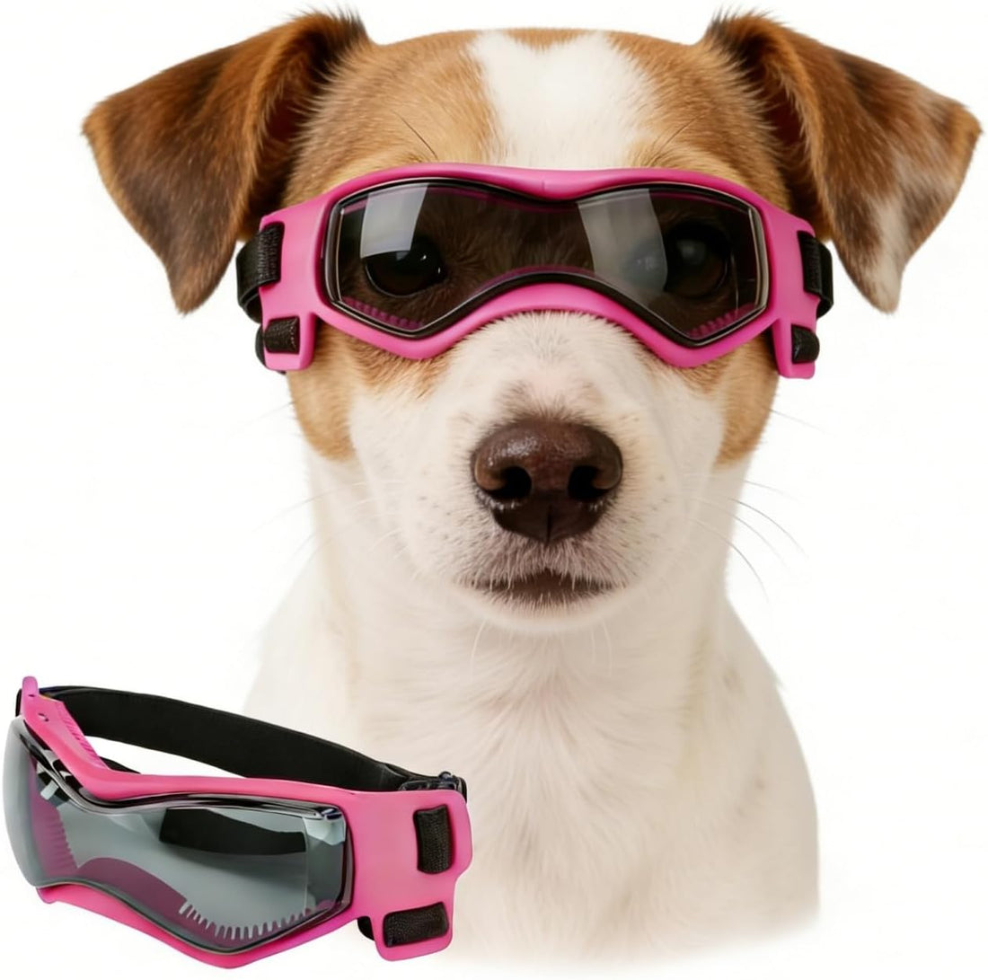 Enjoying Clear Dog Goggles Medium to Large Breed