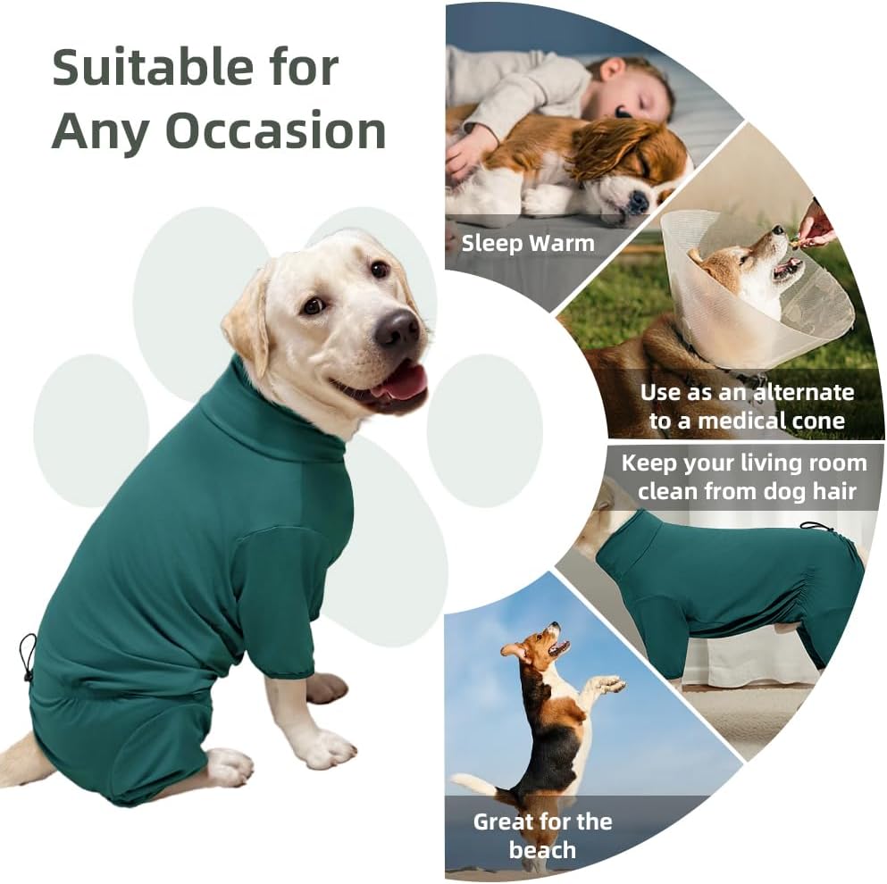 Dog Pyjamas PJS Sweater Clothes and Home Clothing Suitable for Medium